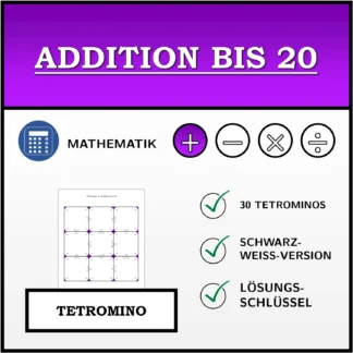 Tetromino: Addition bis 20