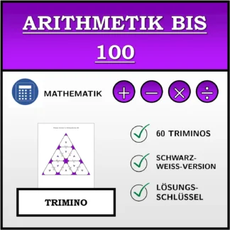 Trimino: Arithmetik bis 100