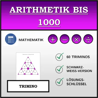 Trimino: Arithmetik bis 1000