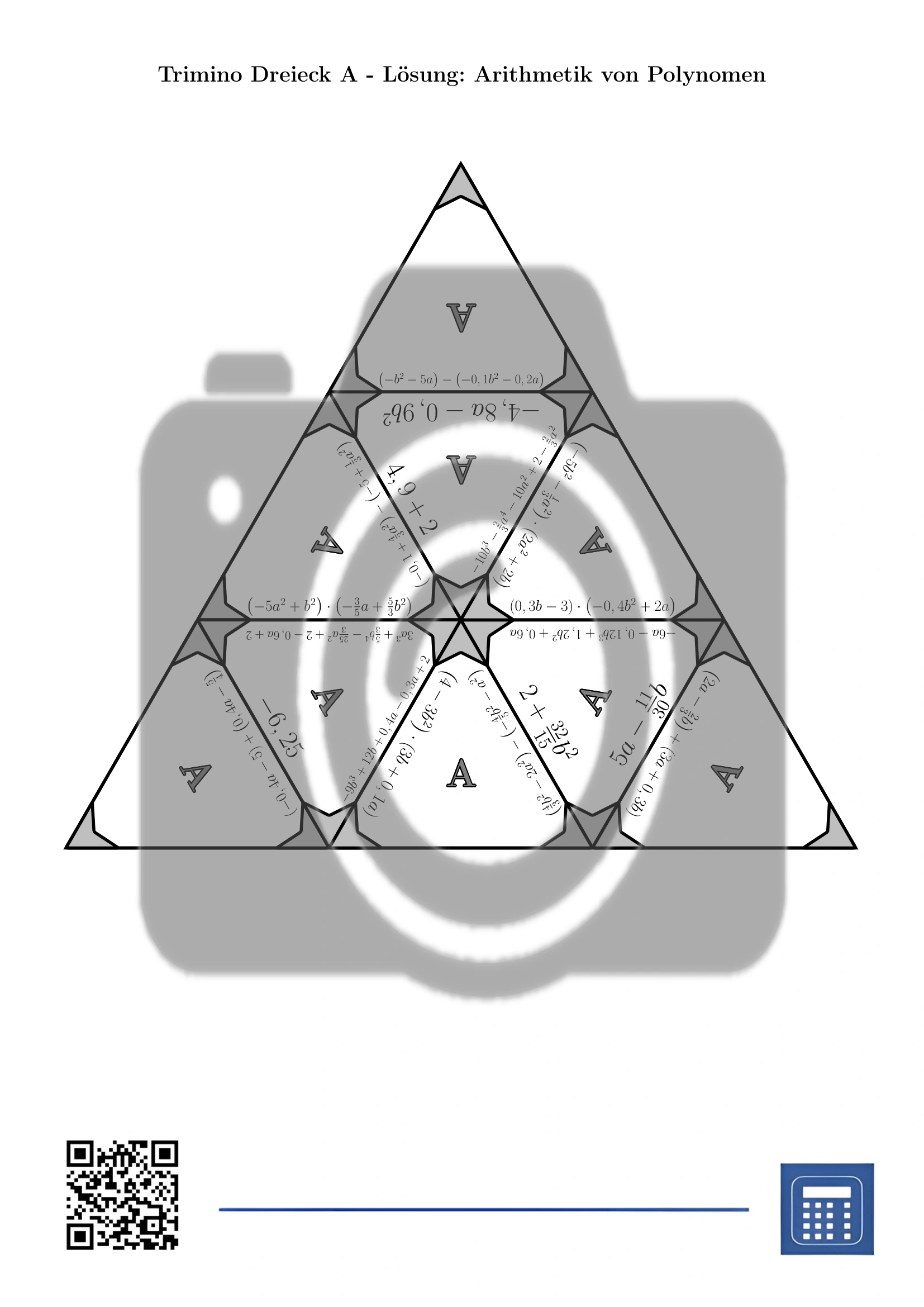 Trimino: Arithmetik von Polynomen – Bild 6