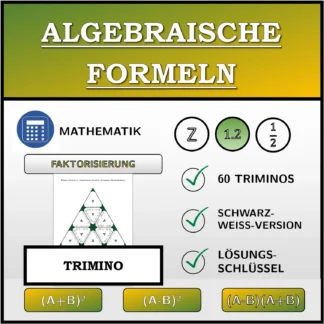 Trimino: Algebraische Formeln, Zerlegung (Dezimalzahlen)