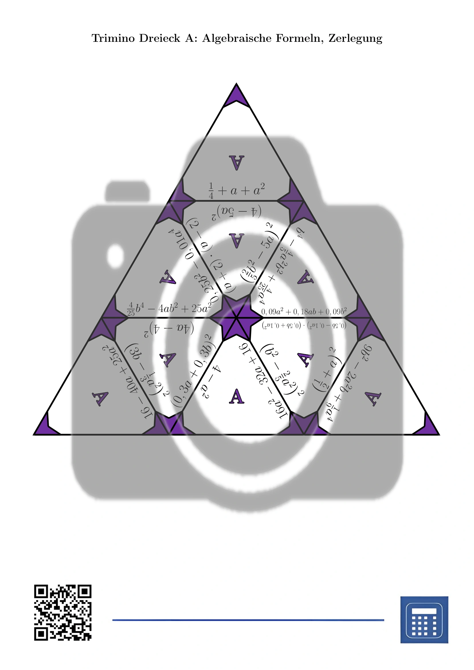 Trimino: Algebraische Formeln, Zerlegung – Bild 2