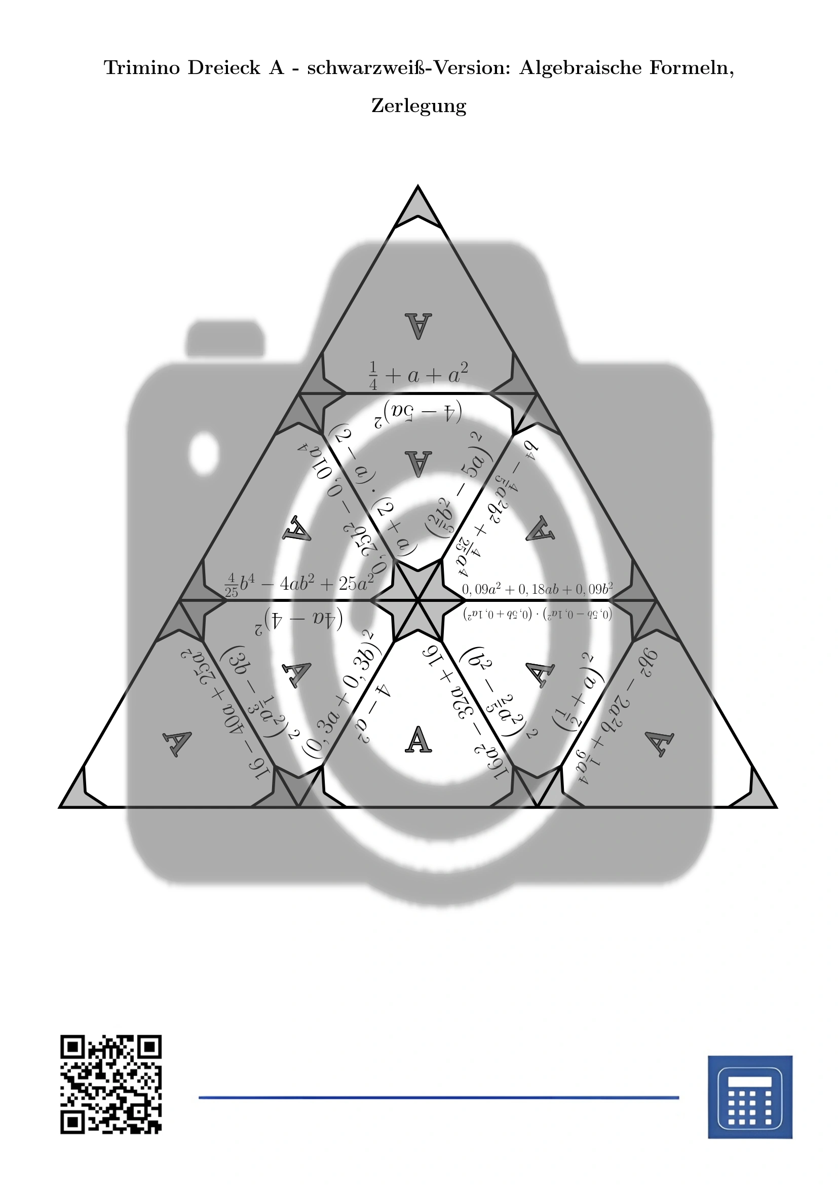 Trimino: Algebraische Formeln, Zerlegung – Bild 3