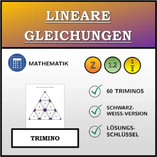 Trimino: Lineare Gleichungen