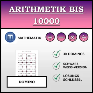 Domino: Arithmetik bis 10000