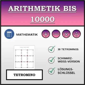 Tetromino: Arithmetik bis 10000