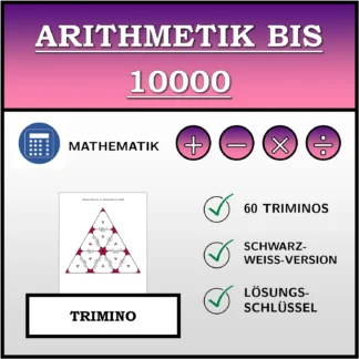 Trimino: Arithmetik bis 10000