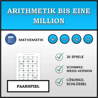 Paarspiel: Arithmetik bis eine Million