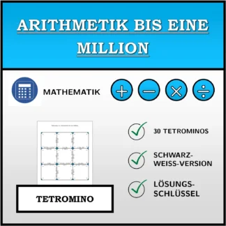 Tetromino: Arithmetik bis eine Million