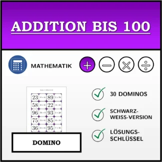 Domino: Addition bis 100