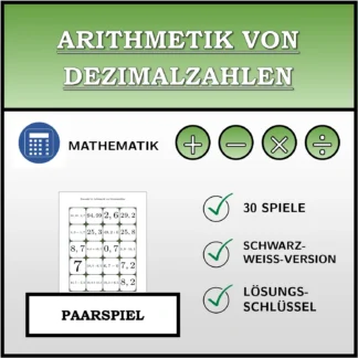 Paarspiel: Arithmetik von Dezimalzahlen