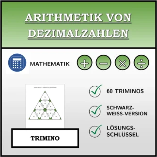 Trimino: Arithmetik von Dezimalzahlen