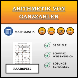 Paarspiel: Arithmetik von Ganzzahlen