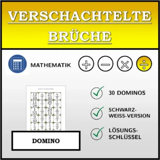 Domino: Verschachtelte Brüche