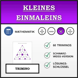 Trimino: Kleines Einmaleins