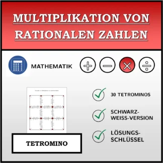 Tetromino: Multiplikation von rationalen Zahlen