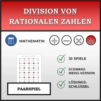 Paarspiel: Division von rationalen Zahlen