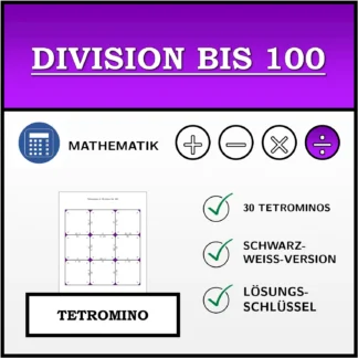 Tetromino: Division bis 100