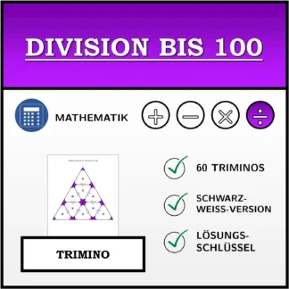 Trimino: Division bis 100
