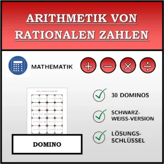 Domino: Arithmetik von rationalen Zahlen
