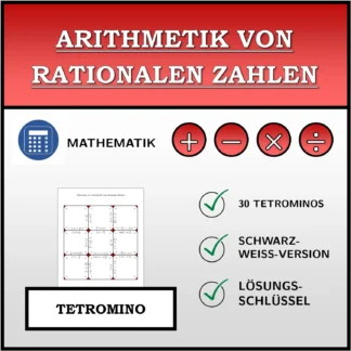 Tetromino: Arithmetik von rationalen Zahlen